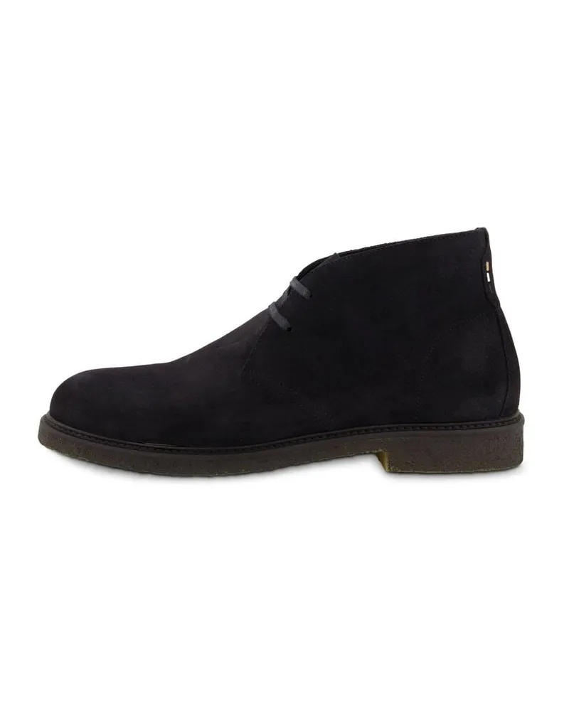 HUGO BOSS Herren Desert Boots aus Veloursleder KOPE_DESB_SD Marine