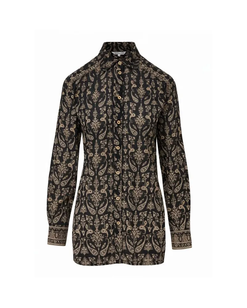 Veronica Beard Damen Bluse LLOYD BUTTONDOWN Mehrfarbig