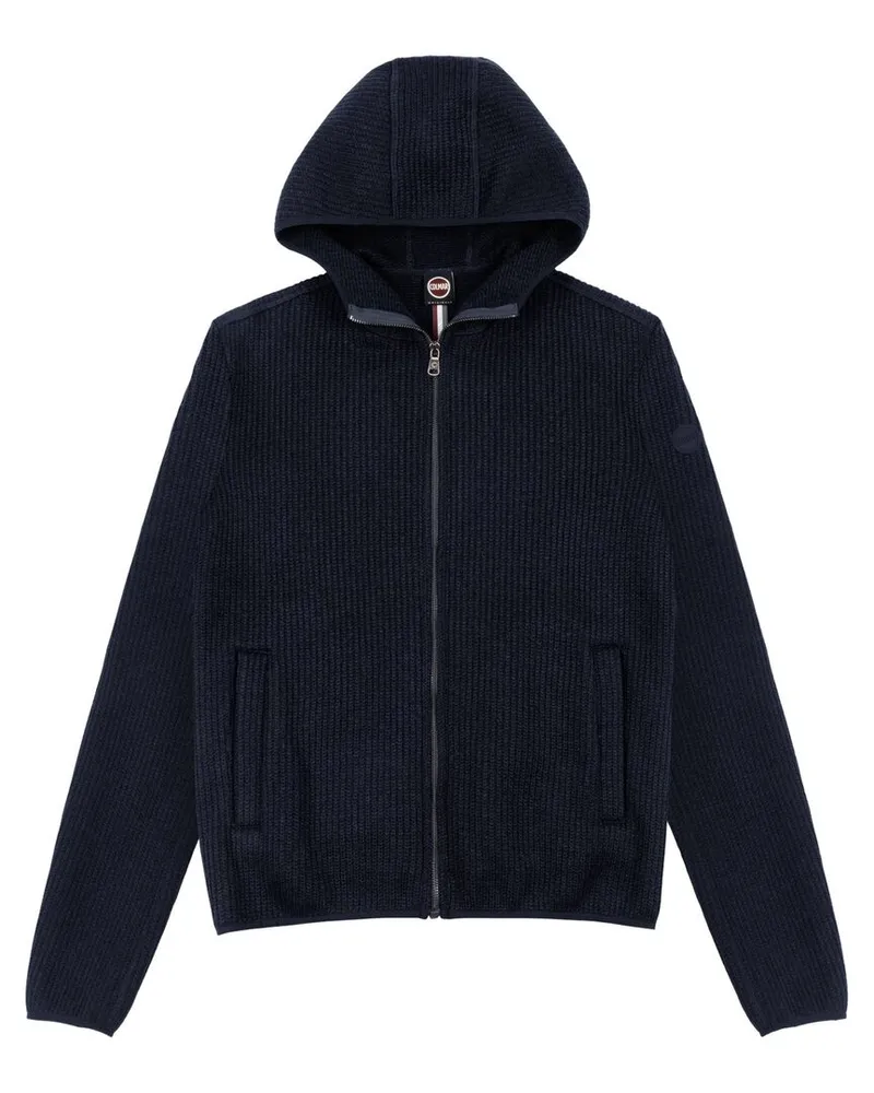 Colmar Herren Strickjacke mit Kapuze Marine
