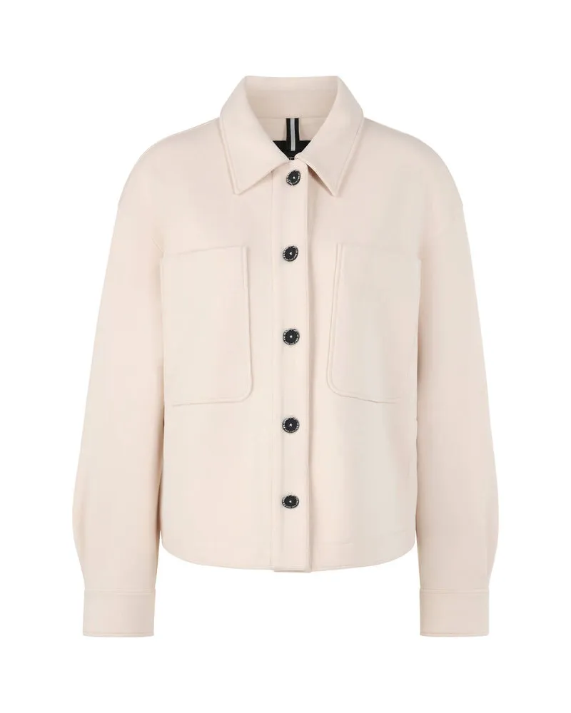 Marc Cain Damen Hemdjacke mit Baumwolle Sand