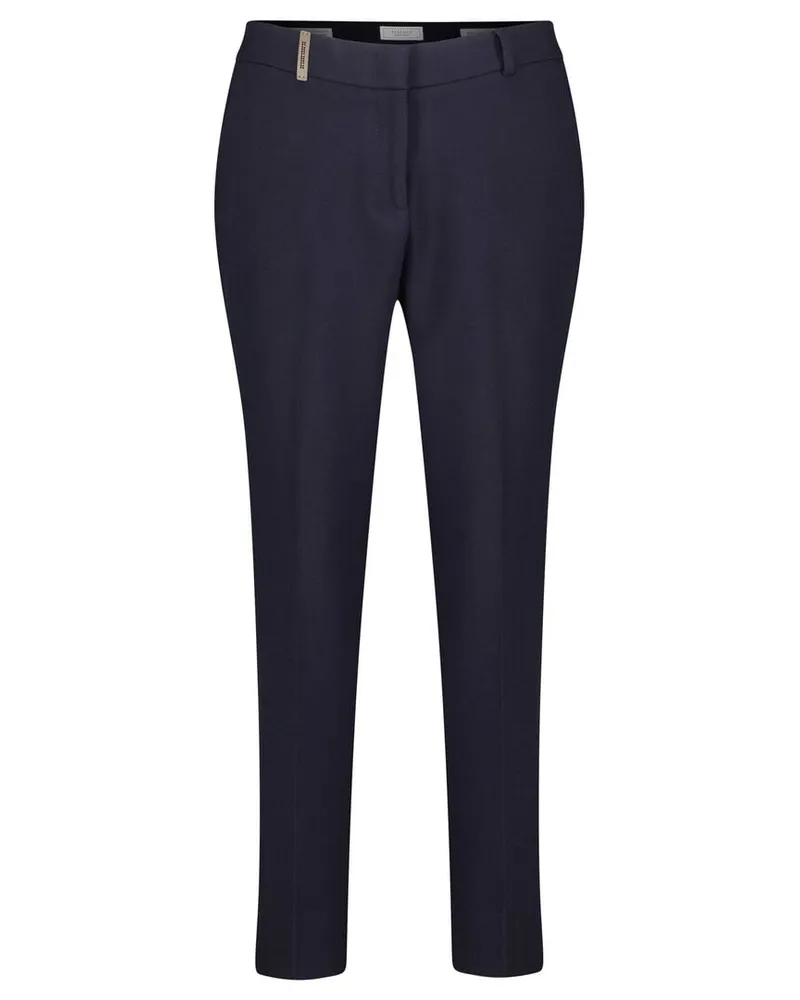 Peserico Damen Hose mit Viskose Marine