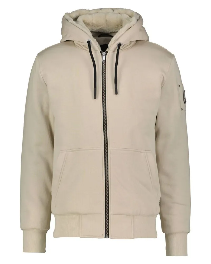 Moose Knuckles Herren Sweatjacke CLASSIC BUNNY Off