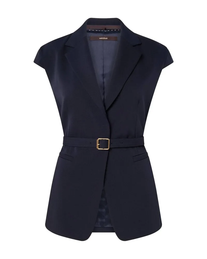 windsor. Damen Blazer mit Wolle Marine