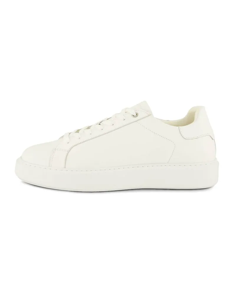 Marc O'Polo Herren Sneaker aus Leder Weiss