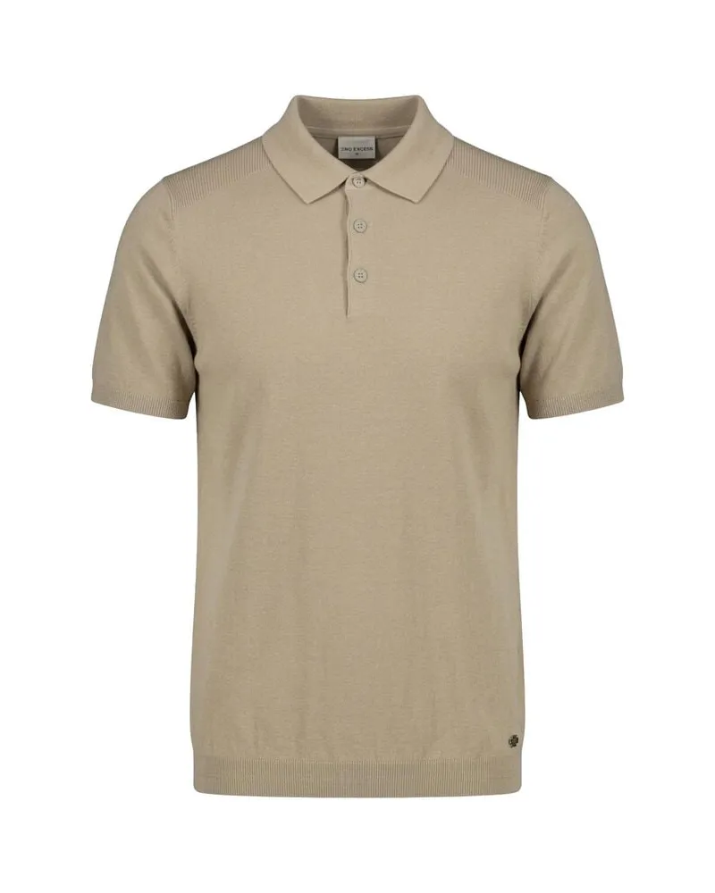 No Excess Herren Pullover aus Baumwolle Nougat