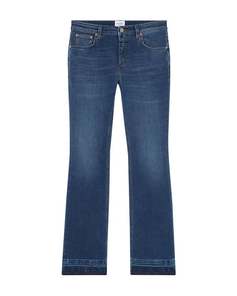 Closed Damen Jeans JOVANNA Flared Fit Darkblue