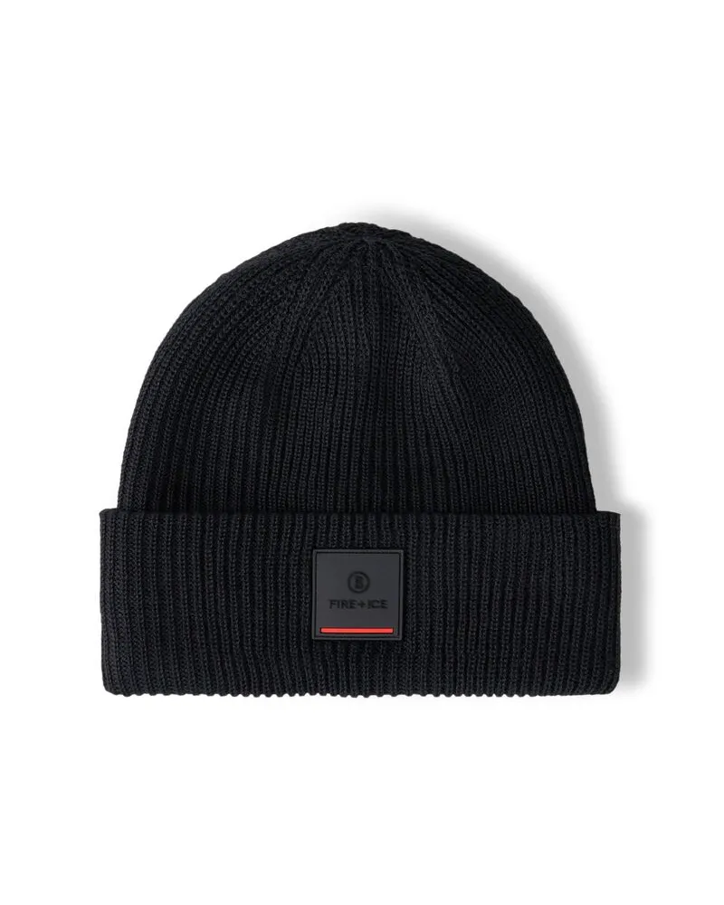 Bogner Fire & Ice Herren Strickmütze TAREK Schwarz