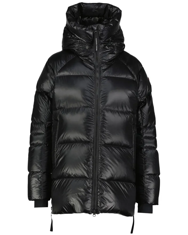 Canada Goose Damen Daunenjacke mit Kapuze CYPRESS PUFFER Black
