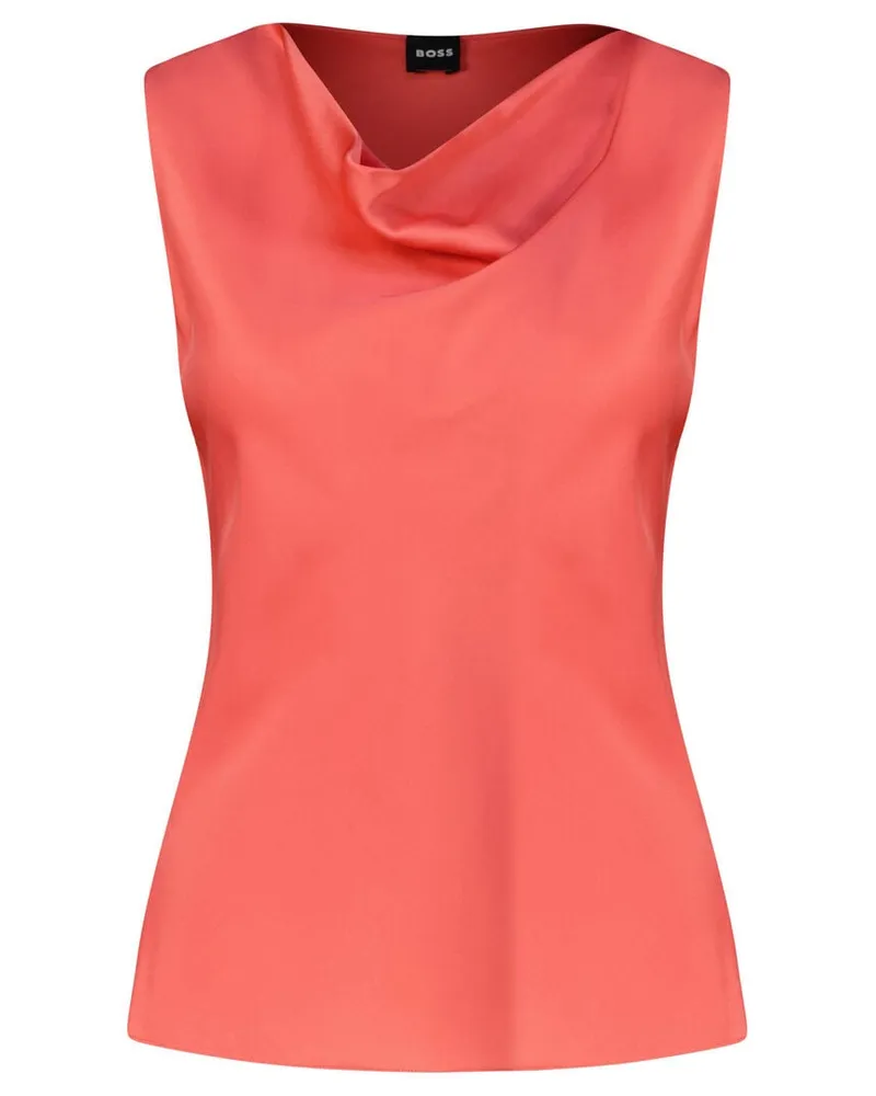 HUGO BOSS Damen Blusentop mit Seide BELIDINA Beere