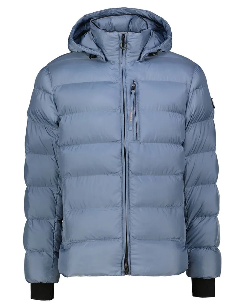 Wellensteyn Herren Steppjacke mit SORONA®-Isolierung und Kapuze BLACKBIRD Grau