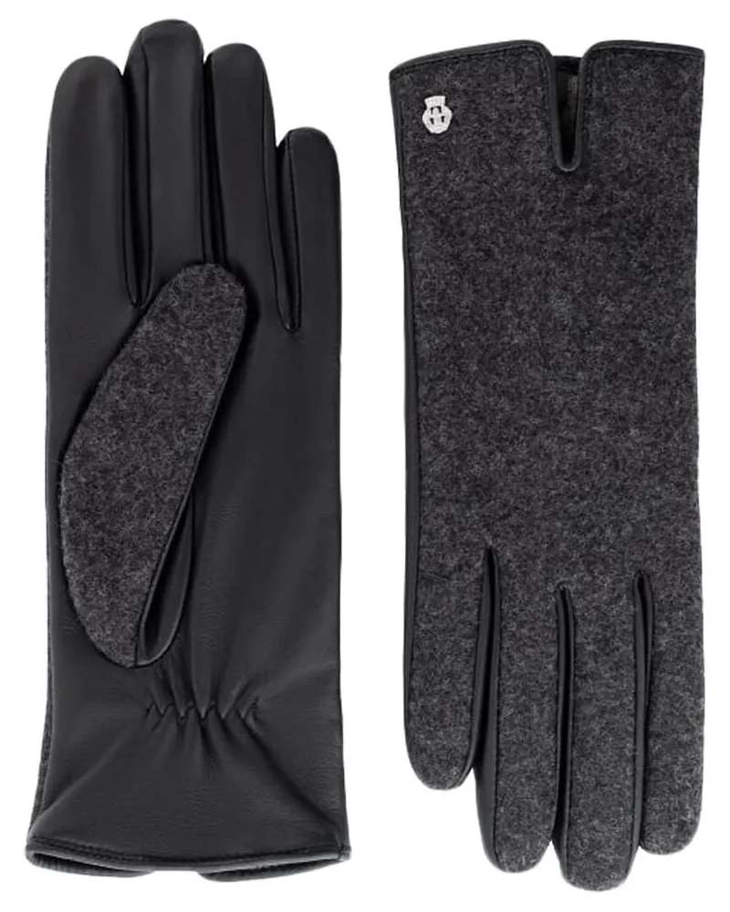 Roeckl Damen Lederhandschuhe GRUENWALD Schwarz