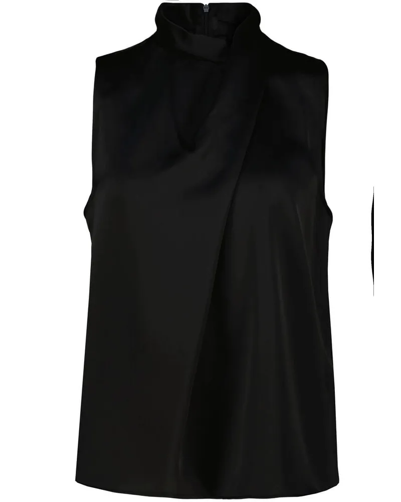 HUGO BOSS Damen Blusentop CHELINA-1 Schwarz