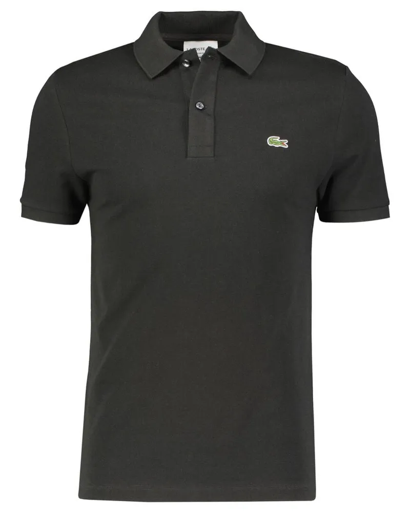 Lacoste Herren Poloshirt Slim Fit Schwarz