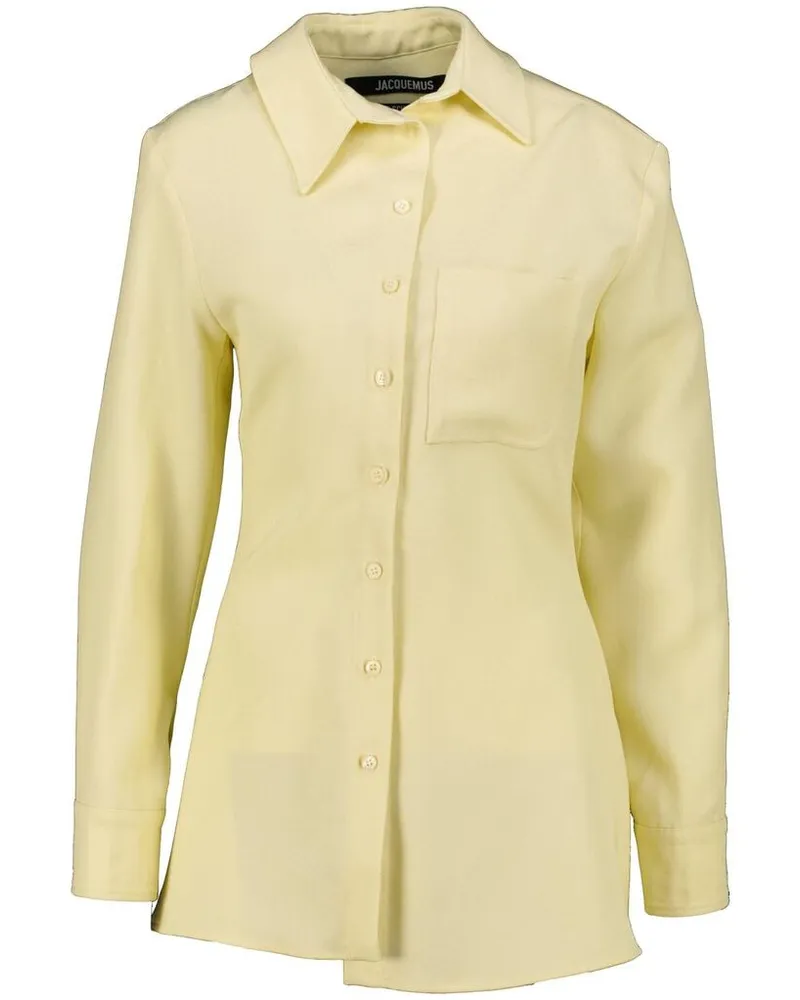Jacquemus Damen Hemdbluse LA CHEMISE PABLO Gelb