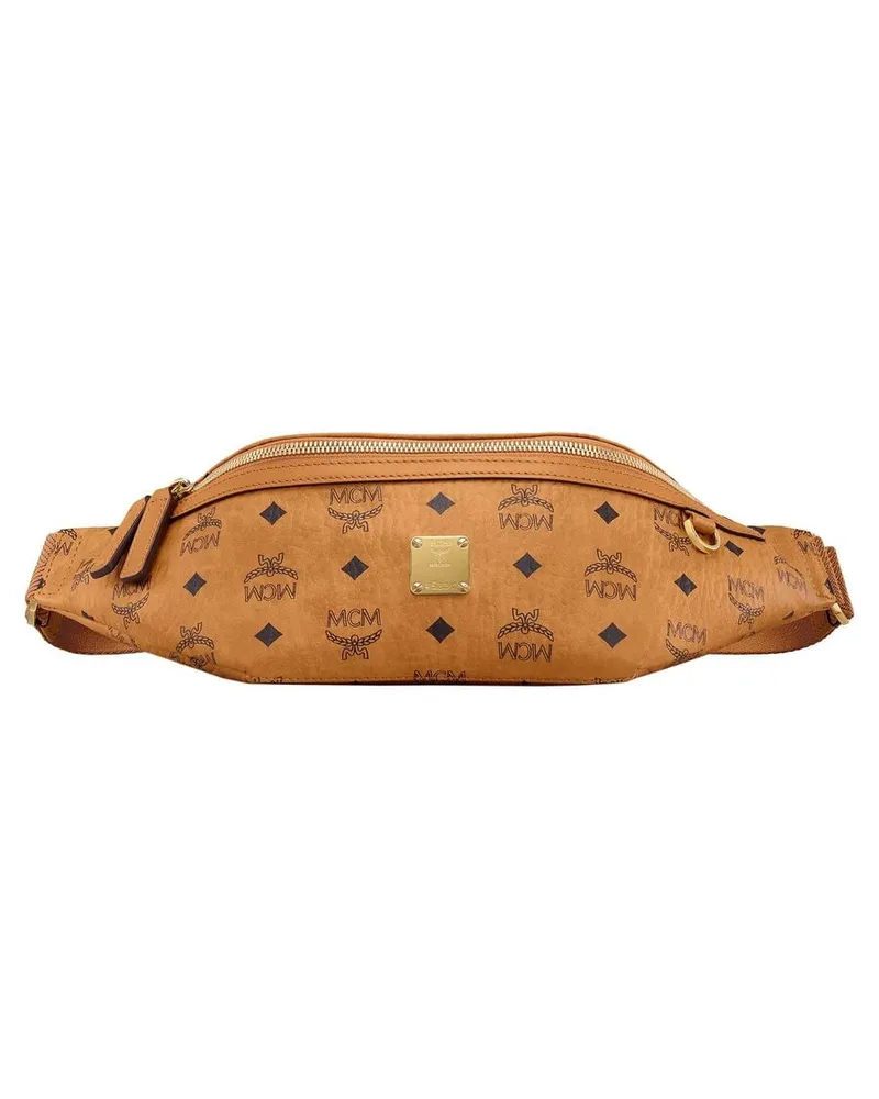 MCM Herren Gürteltasche FURSTEN BELTBAG MEDIUM Camel