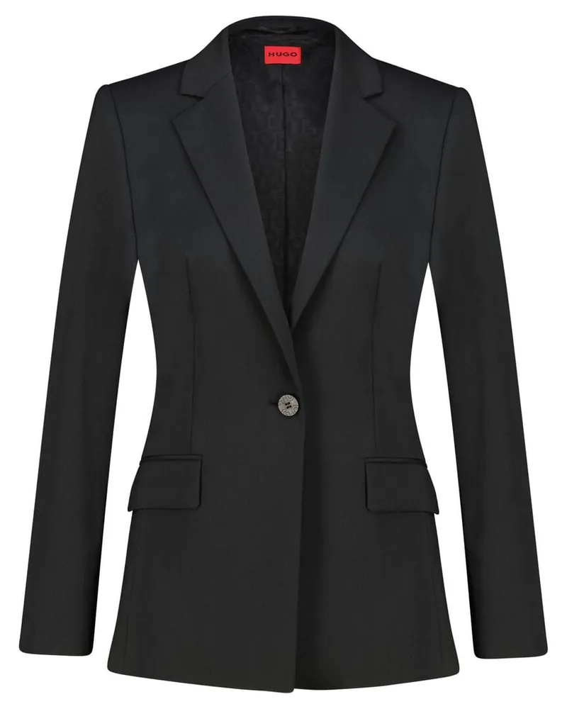 HUGO BOSS Damen Blazer ATANA-2 Schwarz