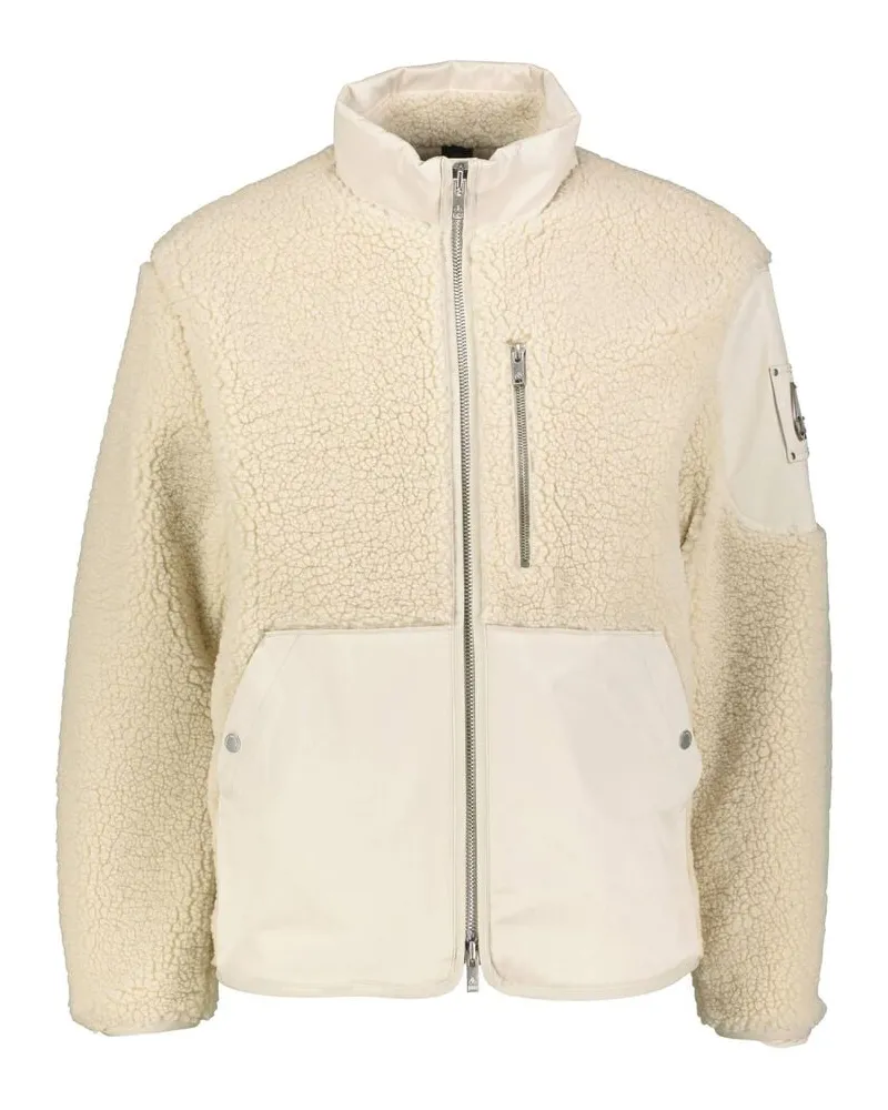 Moose Knuckles Herren Fleecejacke SAGLEK Offwhite