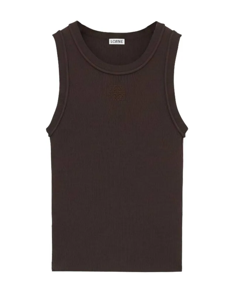 Loewe Damen Tanktop ANAGRAM Braun