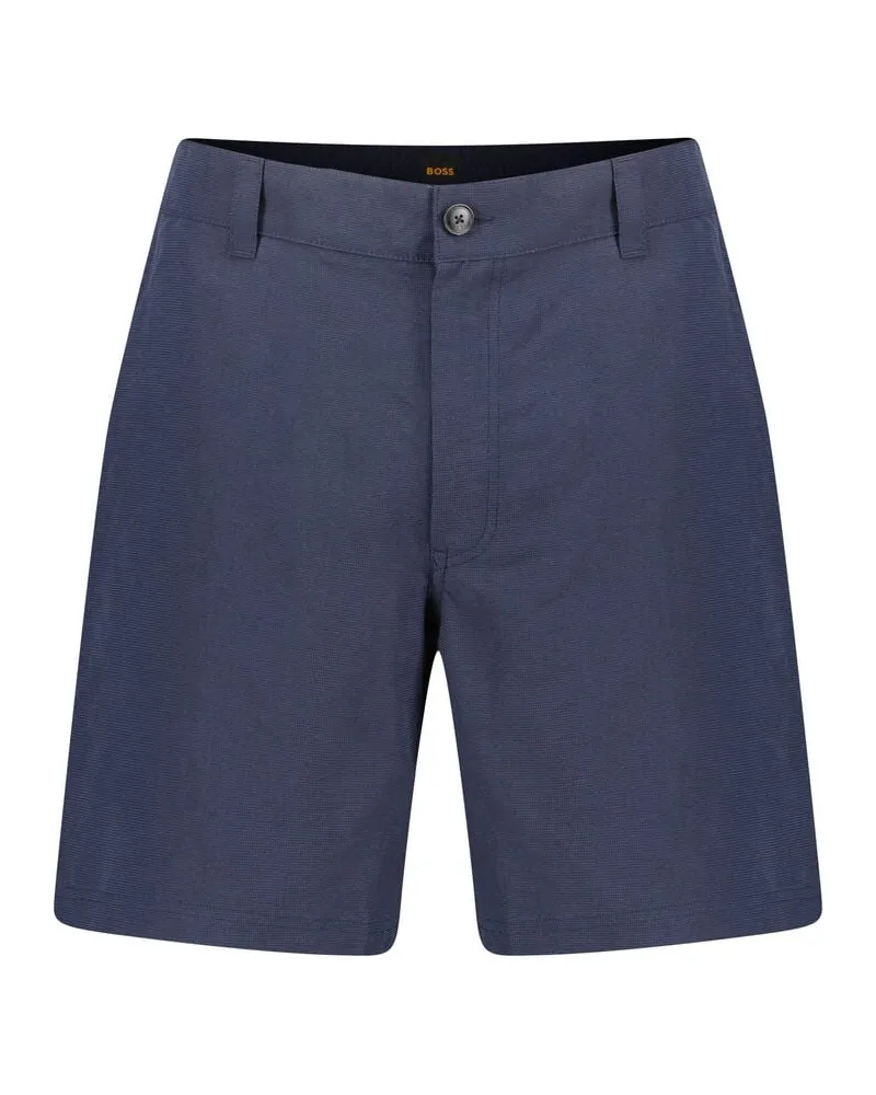 HUGO BOSS Herren Shorts mit Lyocell SANDREW Marine