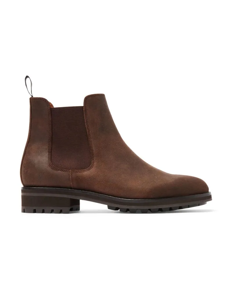 Ralph Lauren Herren Chelsea Boots Braun