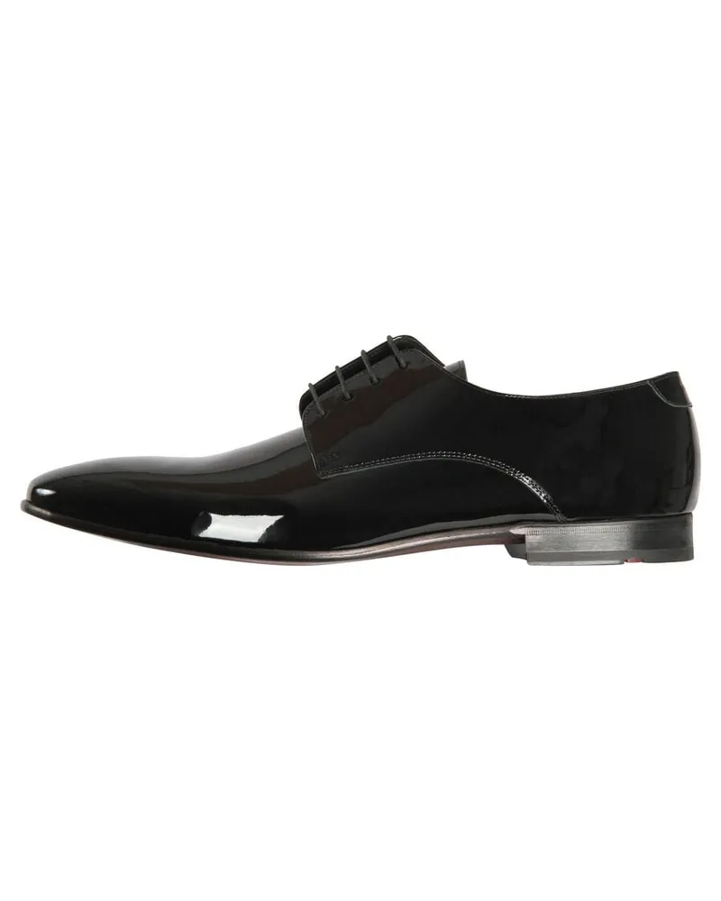 Lloyd Herren Lacklederschuhe Schwarz