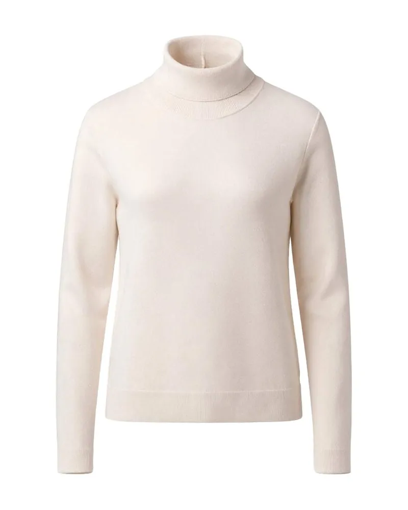 Riani Damen Pullover Slim Fit aus Viskose Sand