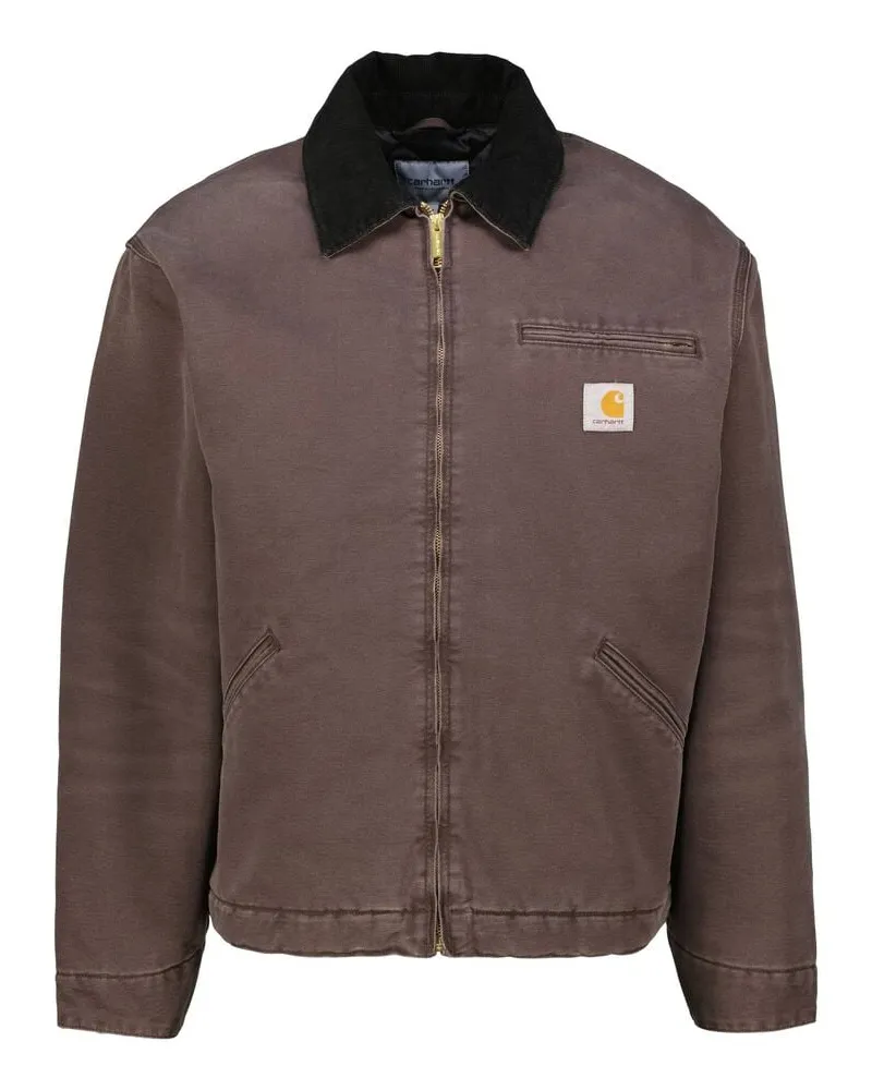 Carhartt WIP Herren Übergangsjacke aus Bio-Baumwolle OG DETROIT Taupe