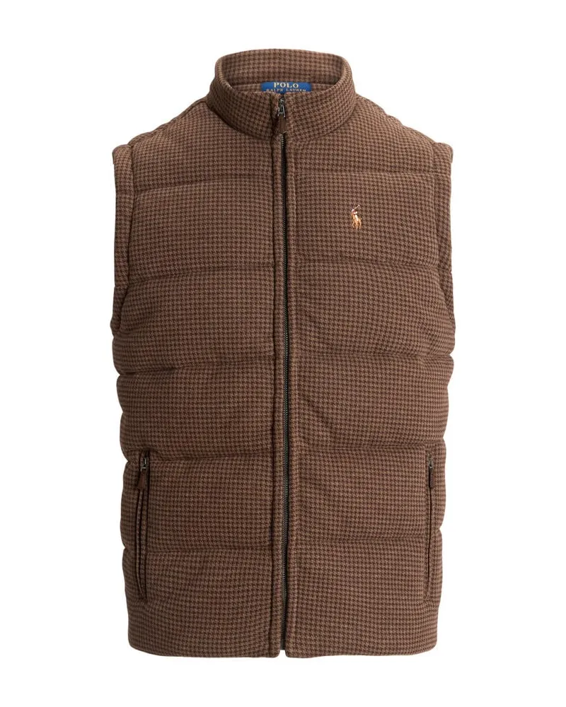 Ralph Lauren Herren Steppweste Braun