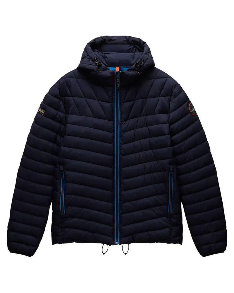 Napapijri Herren Steppjacke mit Kapuze LAPAZ Marine