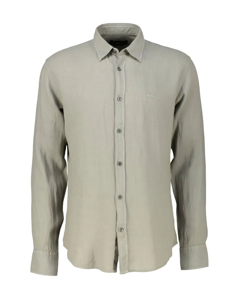 HUGO BOSS Herren Hemd RELEGANT Anthrazit