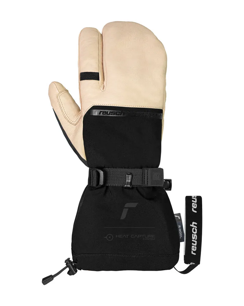 Reusch Skihandschuhe DUALITY R-WOOL LOBSTER Braun