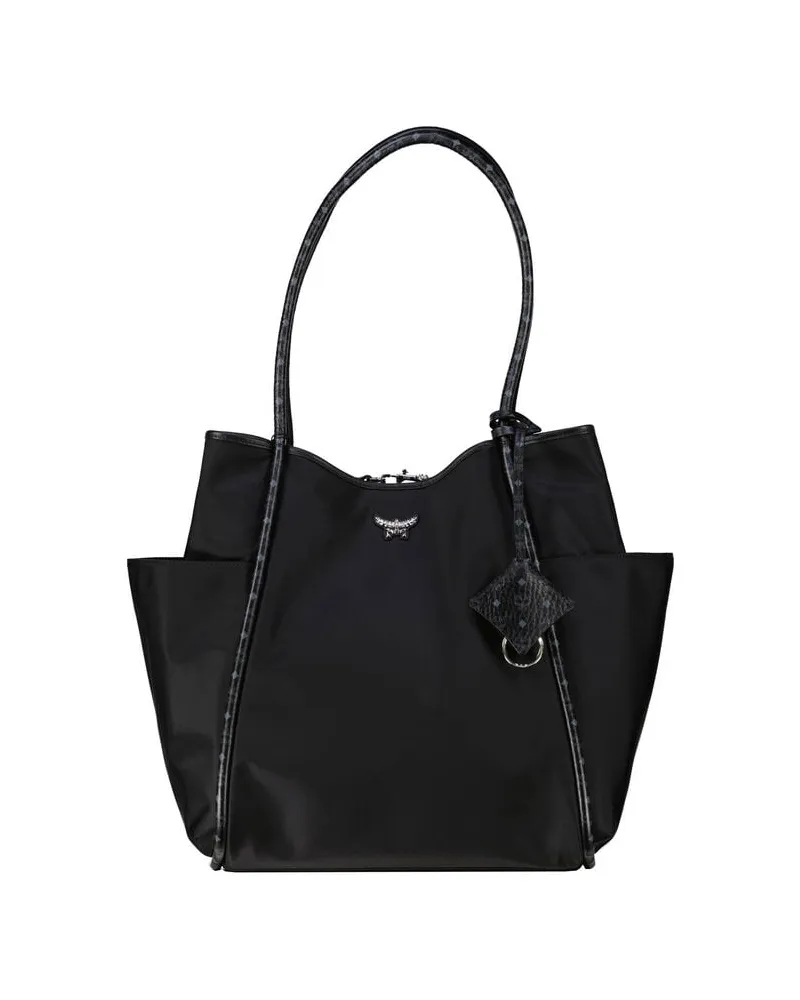 MCM Damen Shopper AREN FBR SHOPPER XLRG Schwarz