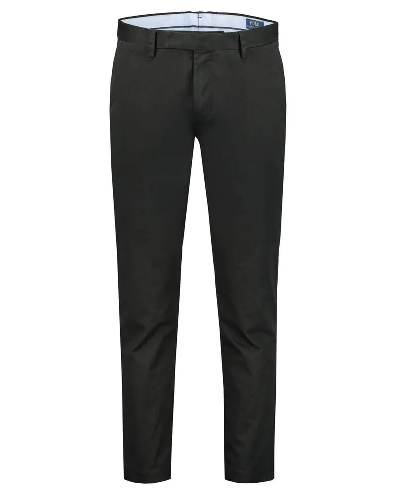 Ralph Lauren Herren Chinohose Slim Fit Schwarz