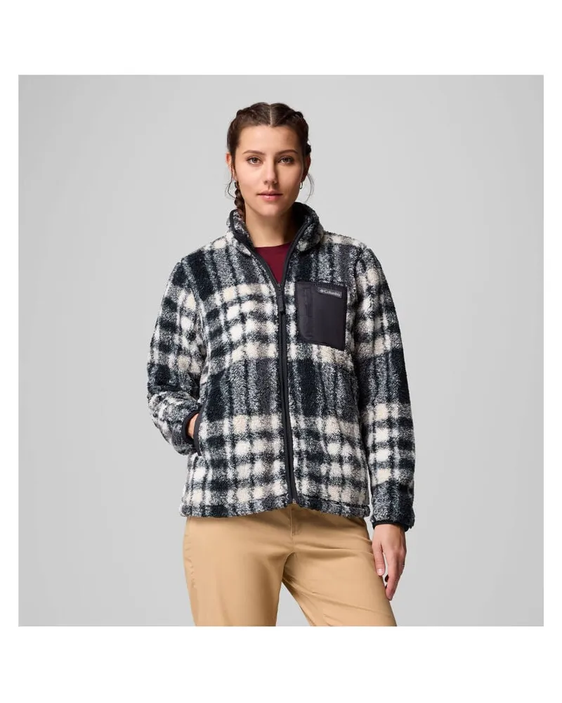 Columbia Sportswear Company Damen Fleecejacke WEST BEND PRINT FULL ZIP II Schwarz