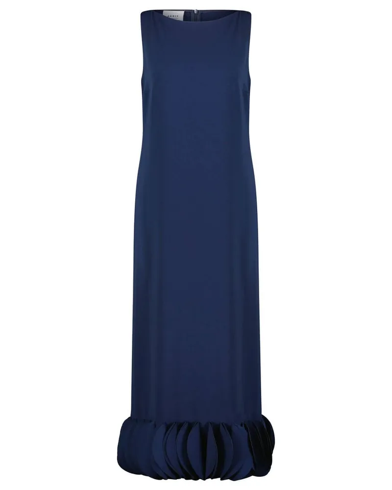 Akris Damen Midikleid Marine