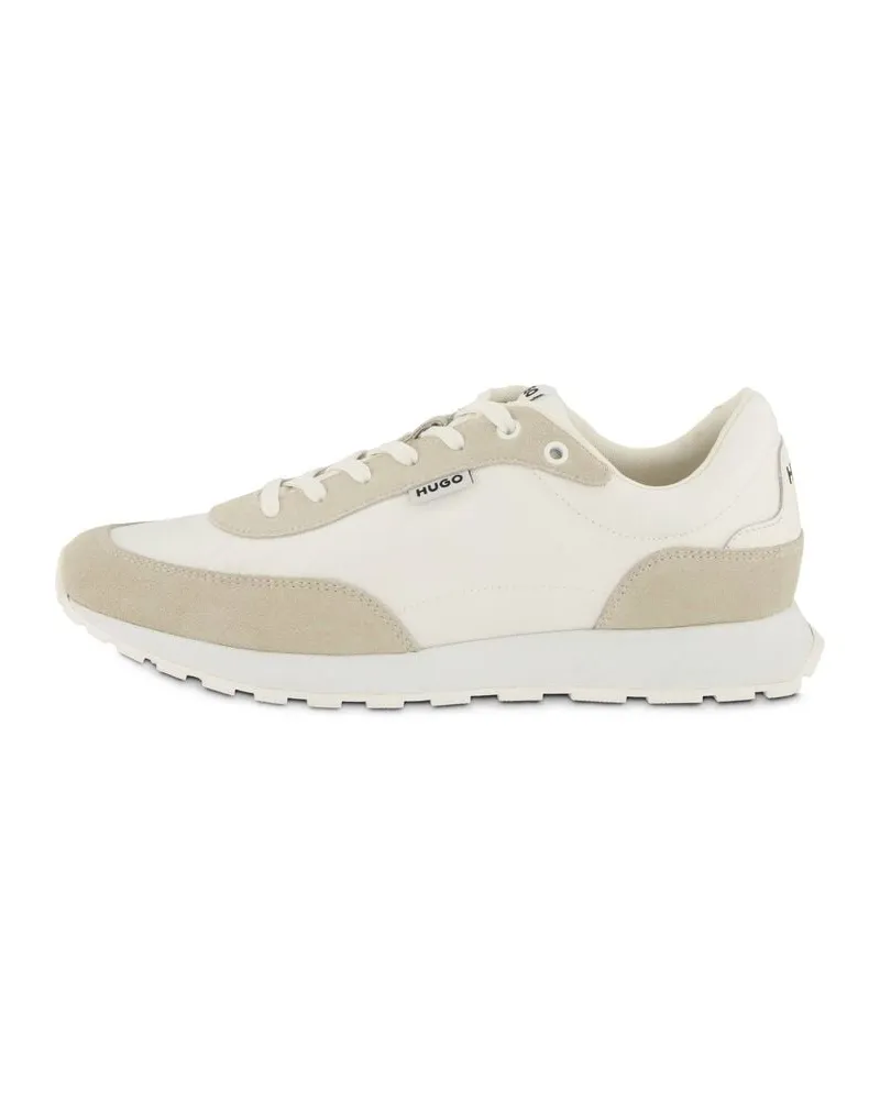 HUGO BOSS Herren Sneaker ICELIN_RUNN_RNSD Weiß