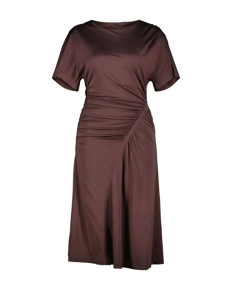 HUGO BOSS Damen Kleid ECAREN Braun