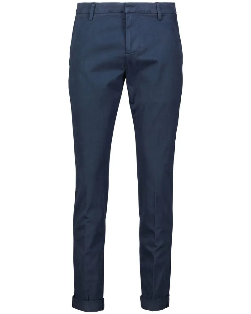 Dondup Herren Chinohose GAUBERT Slim Fit Navy