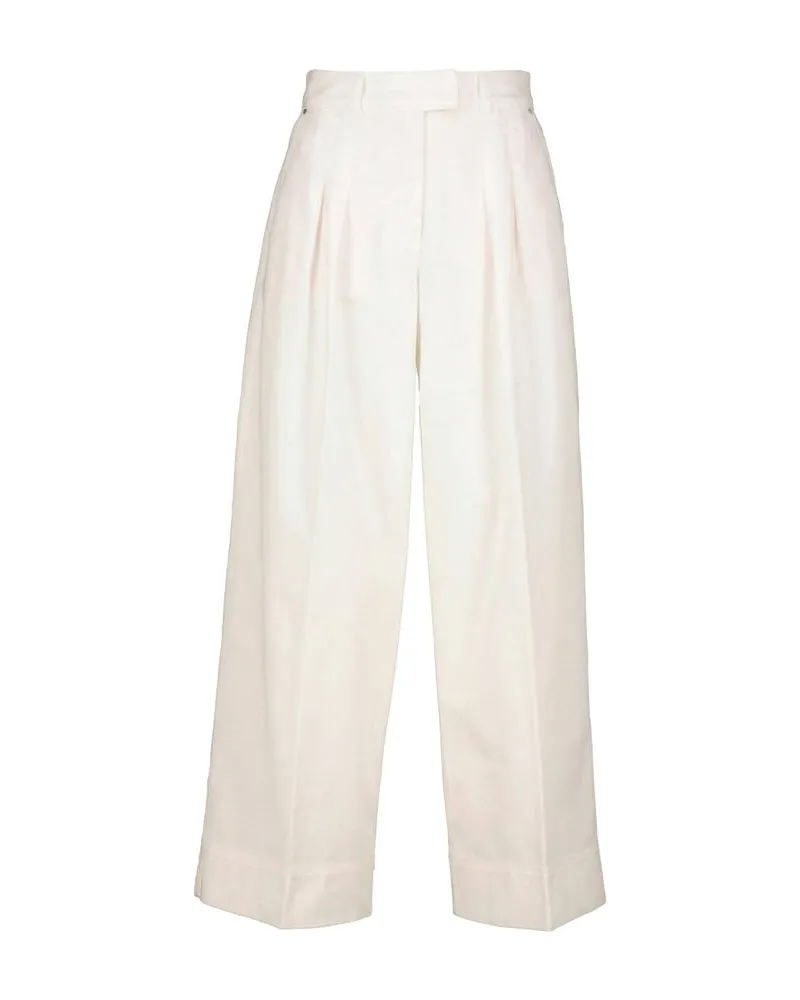 HUGO BOSS Damen Hose C_TANJURA5-D Offwhite