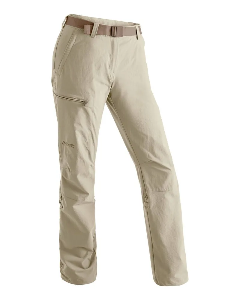 Maier Sports Damen Wanderhose "Lulaka" Slim Fit Braun