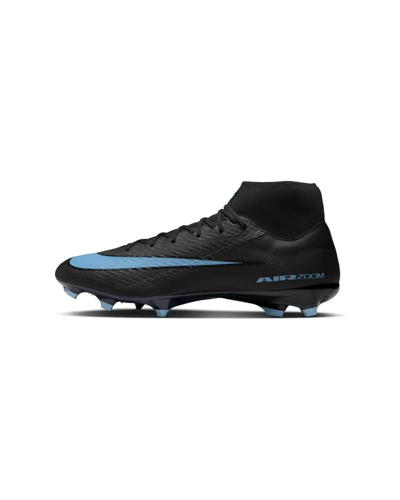 Nike Herren Fußballschuhe Rasen und Kunstrasen MERCURIAL SUPERFLY 10 ACADEMYFG/MG Schwarz