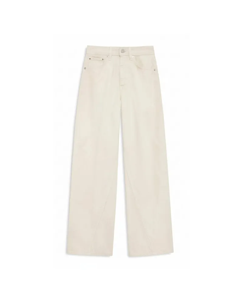 Anine Bing Damen Jeans BRIE Wide Leg Offwhite