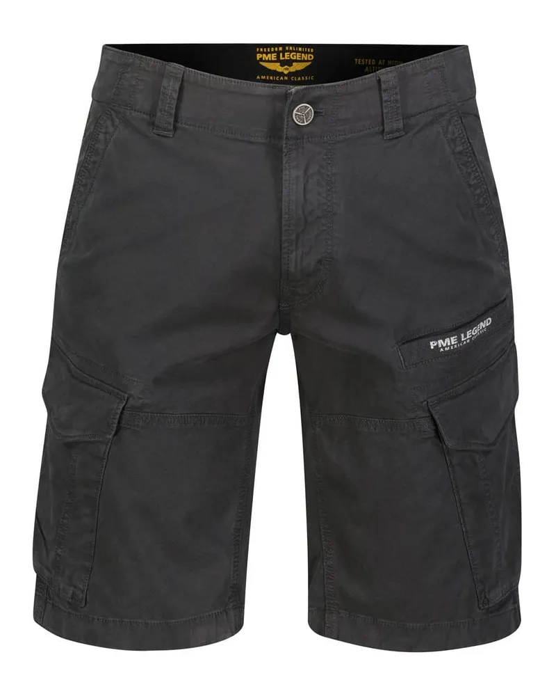 PME Legend Herren Cargoshorts Regular Fit Schwarz