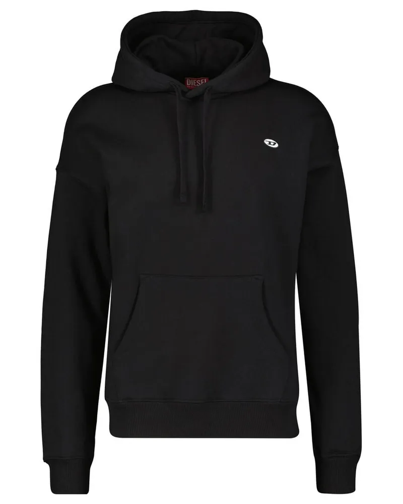 Diesel Herren Hoodie ROB-HOOD-PJ Schwarz