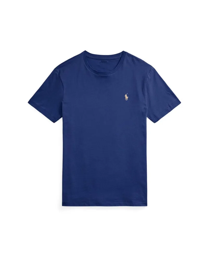 Ralph Lauren Herren T-Shirt Custom Slim Fit Navy