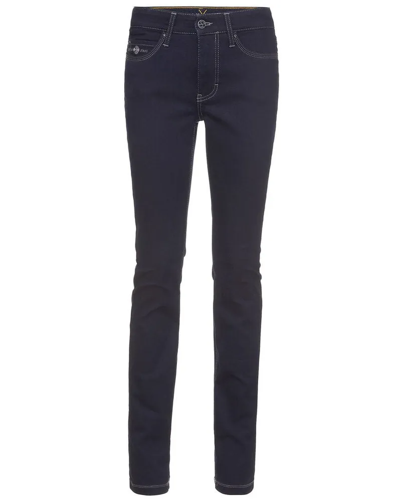 MAC Jeans Damen Jeans DREAM SKINNY Skinny Fit Darkblue