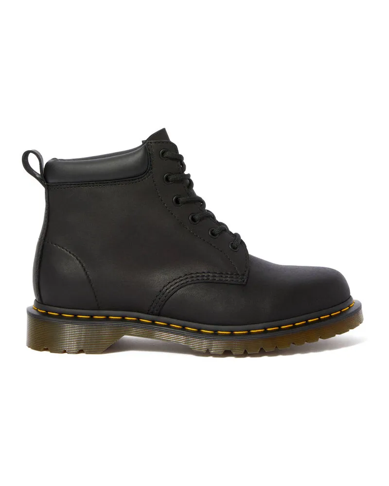 Dr.Martens Herren Schnürstiefeletten 939 BEN 6 EYE BOOT Schwarz