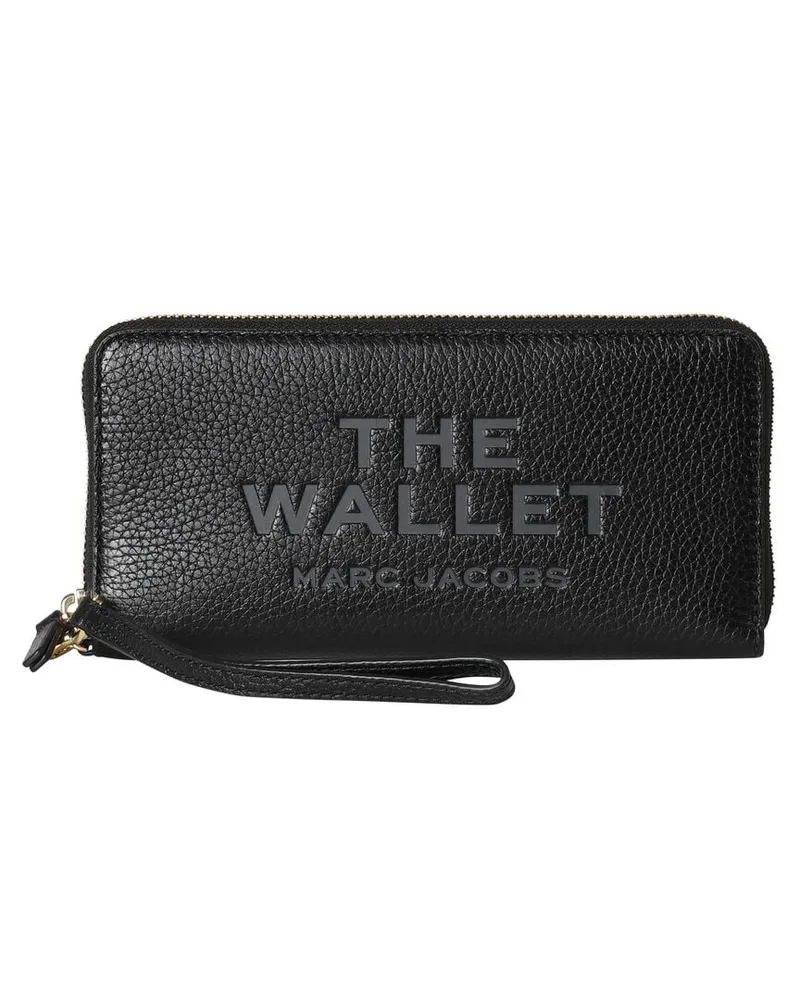 Marc Jacobs Damen Geldbörse THE CONTINENTAL WALLET Schwarz