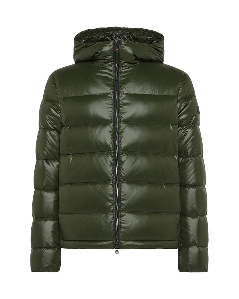 Peuterey Herren Daunenjacke HONOVA LKS LINEAR 04 Regular Fit aus Polyamid Grün