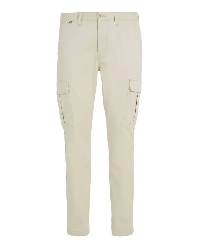 Tommy Hilfiger Herren Cargohose AUSTIN mit Bio-Baumwolle Slim Fit Sand